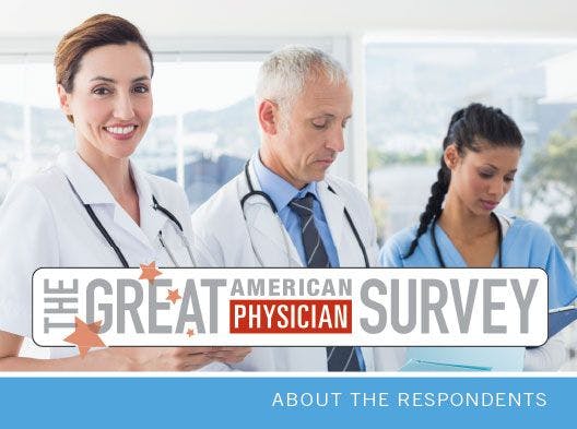 2019 Great American Physician Survey:  About the respondents