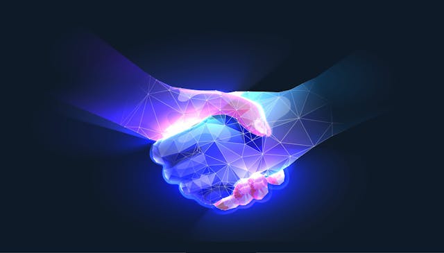 merge handshake | © Lagunov - stock.adobe.com