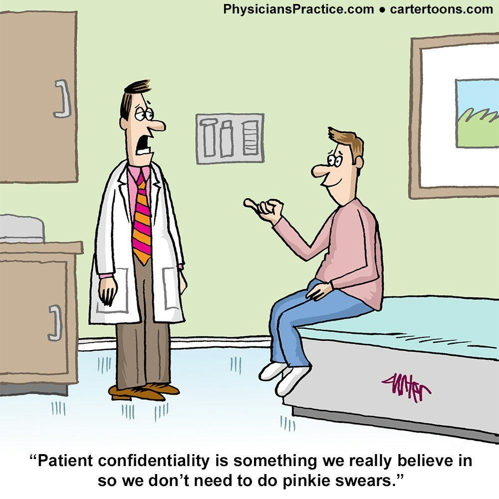 Patient Confidentiality and Pinkie Swears 