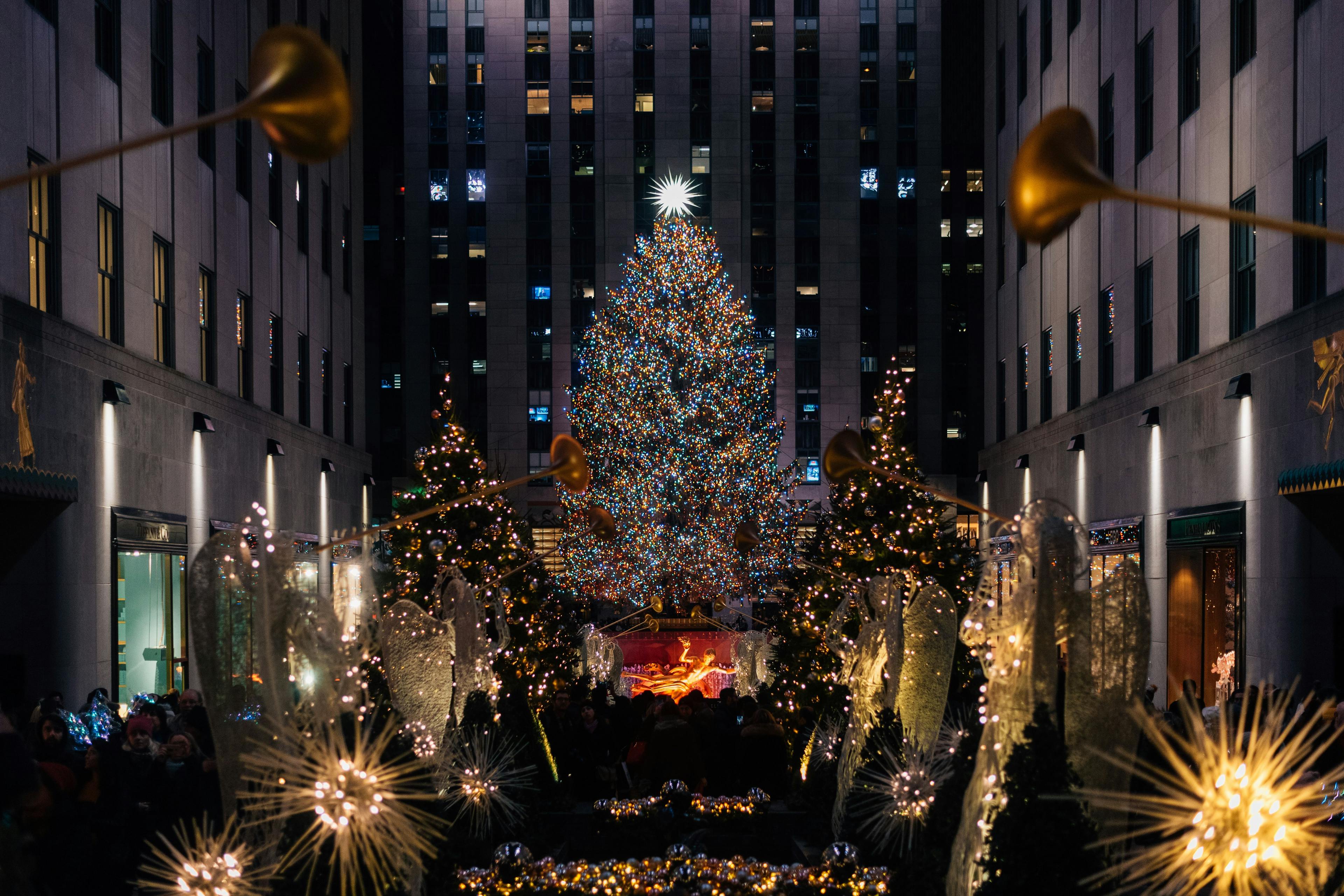 NYC Christmas tree | © jonbilous - stock.adobe.com