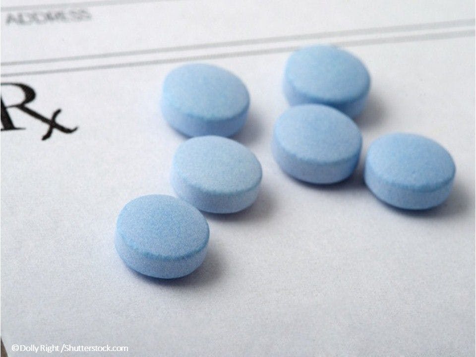 blue pills prescription pad | © Dolly Right - Shutterstock