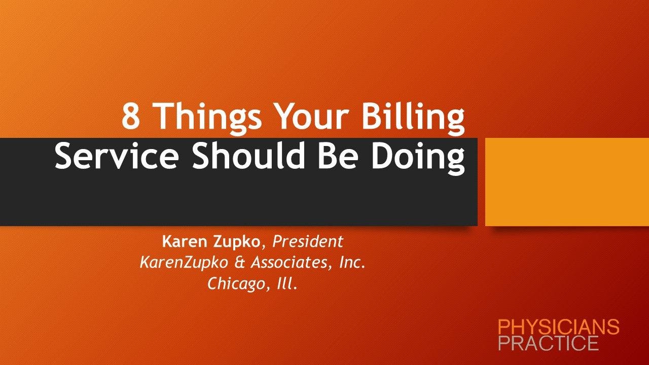 8 Things Your Medical Billing Service Should Do 