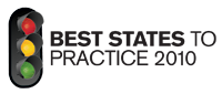 Best States to Practice 2010