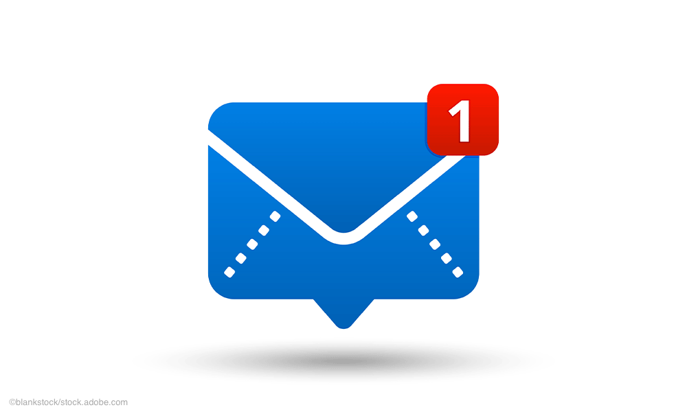 email message icon alert