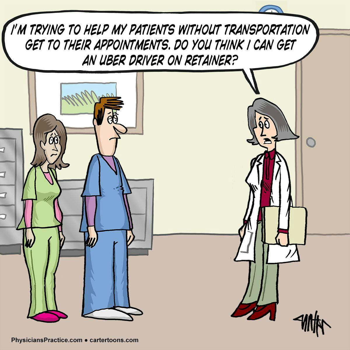 The Answer to Your Patient's Transportation Problem