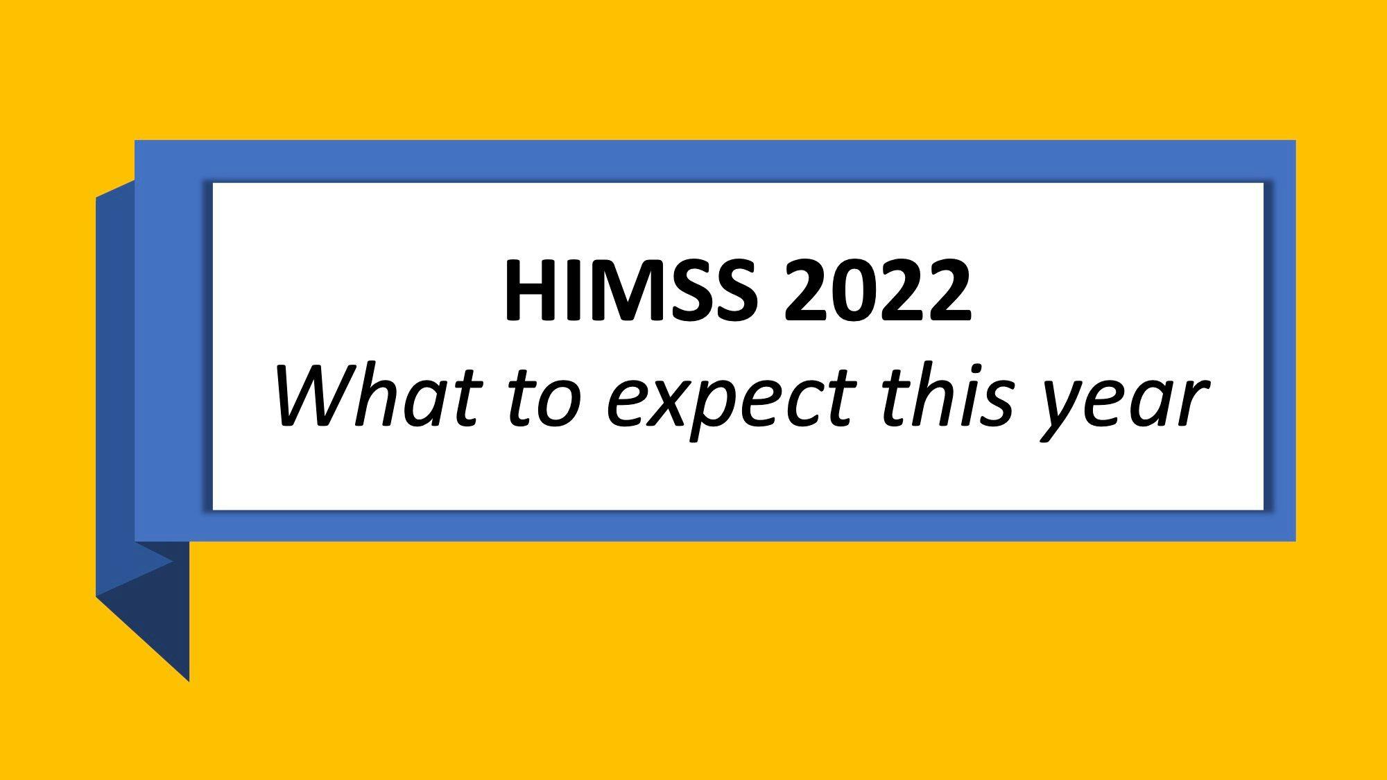HIMSS22 banner