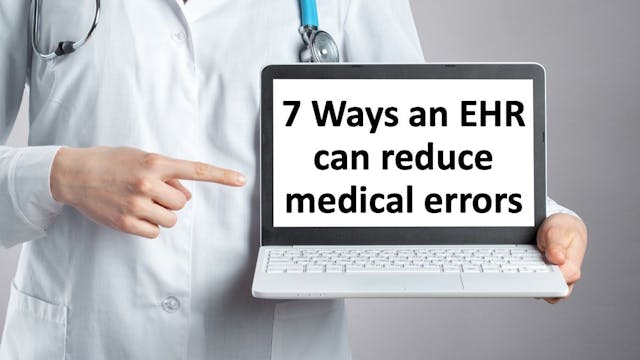7 Ways an EHR can reduce medical errors | © fotofabrika - stock.adobe.com