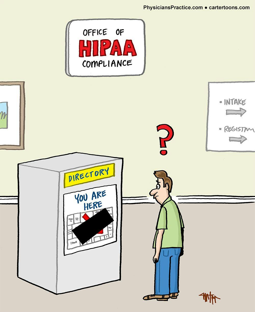 The Downside to HIPAA Compliance at this Practice