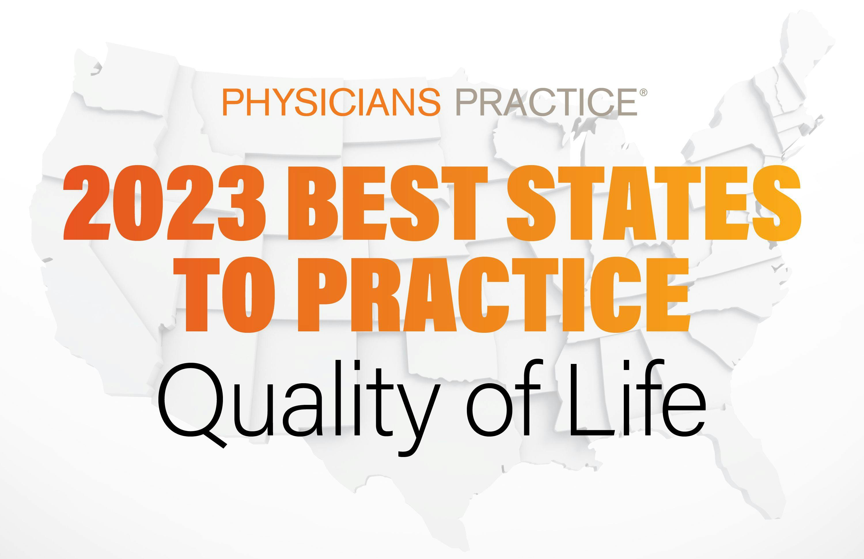 The 8 best states to practice for quality of life