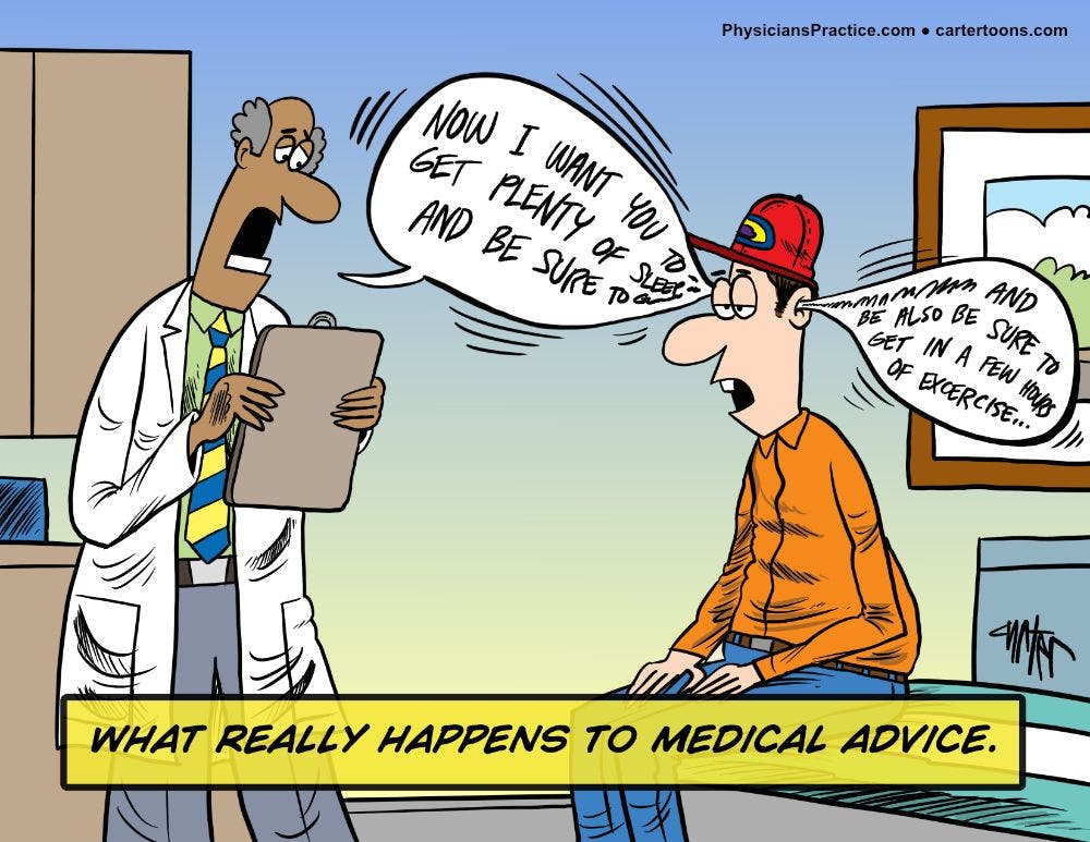 What really happens to medical advice 