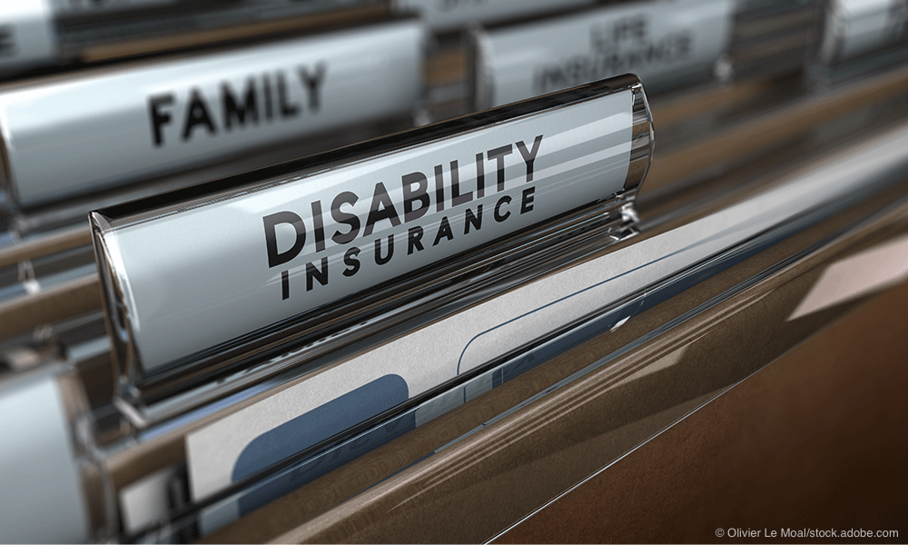 disability insurance folder files